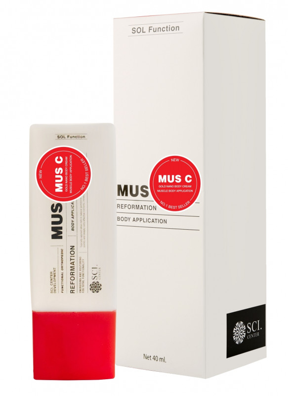 MUS C GOLD NANO BODY CREAM (40ml)